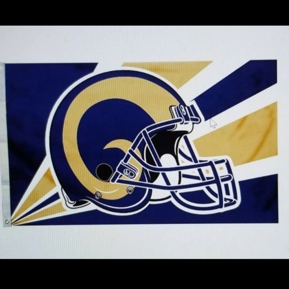 Los Angeles Rams Flag 3'x5' Helmet Banner NEW
